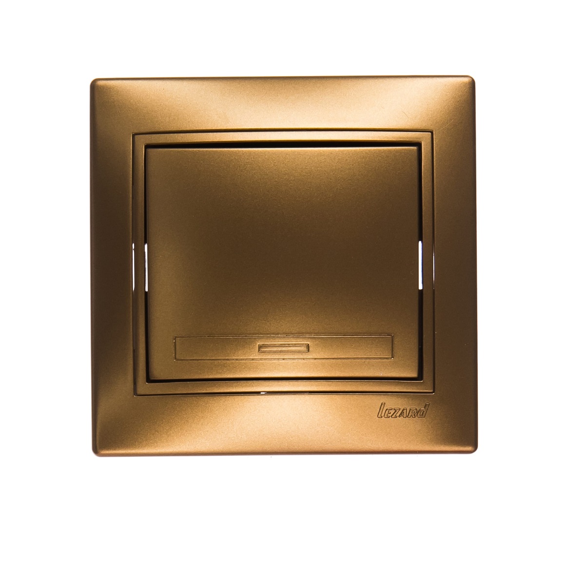 

Выключатель Lezard Mira золото со вставкой 701-1313-100, Золотой, 701-1313-100 Mira