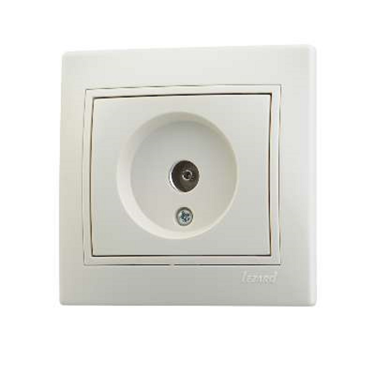 

Розетка ТВ проходная Lezard Mira кремовая 701-0303-129, Кремовый, 701-0303-129 Mira