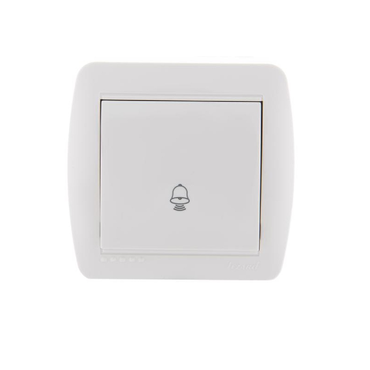 

Кнопка звонка Lezard Demet белый 711-0200-103, 711-0200-103 Demet