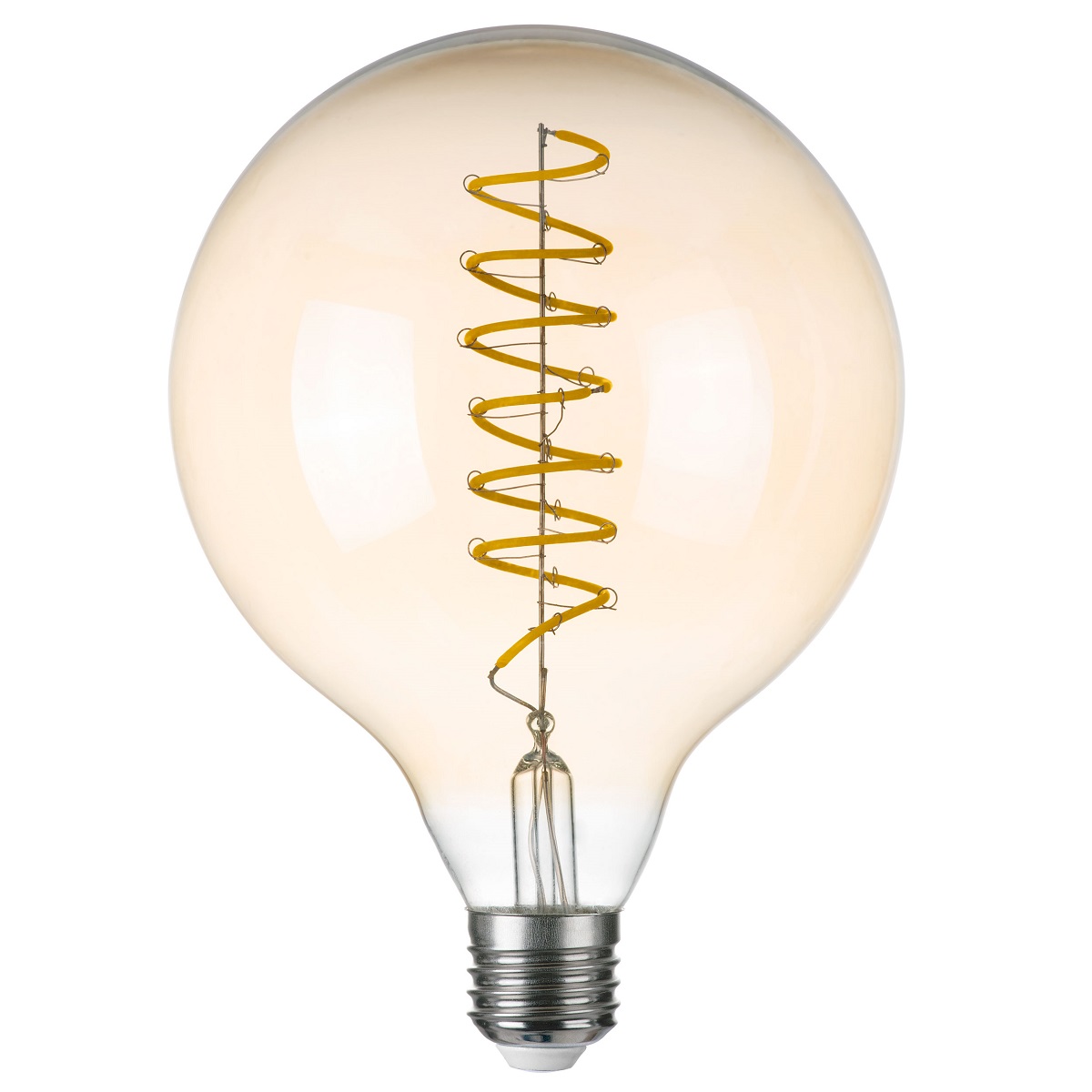 

Лампа светодиодная филаментная Lightstar LED Filament E27 8W 3000K груша янтарная 933302, Янтарный, 933302 LED Filament