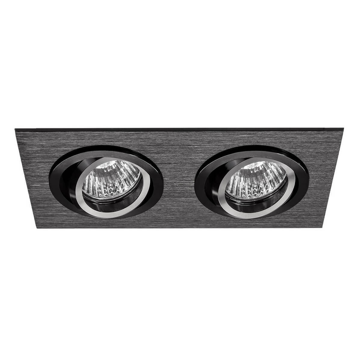 

Встраиваемый светильник Lightstar Singo 011622, Черный, 011622 Singo