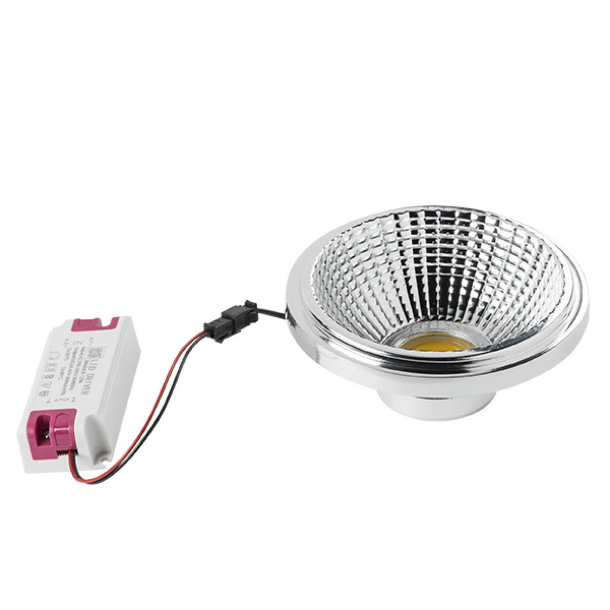 

Лампа светодиодная Lightstar LED AR111 12W 4000K полусфера хром 932134, 932134 LED
