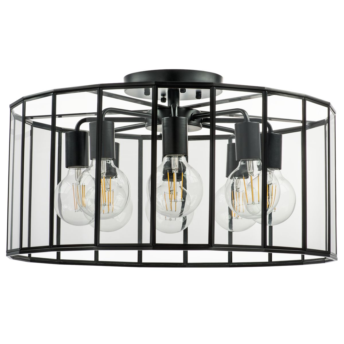 

Потолочная люстра Lightstar Genni 798287, Черный, 798287 Genni