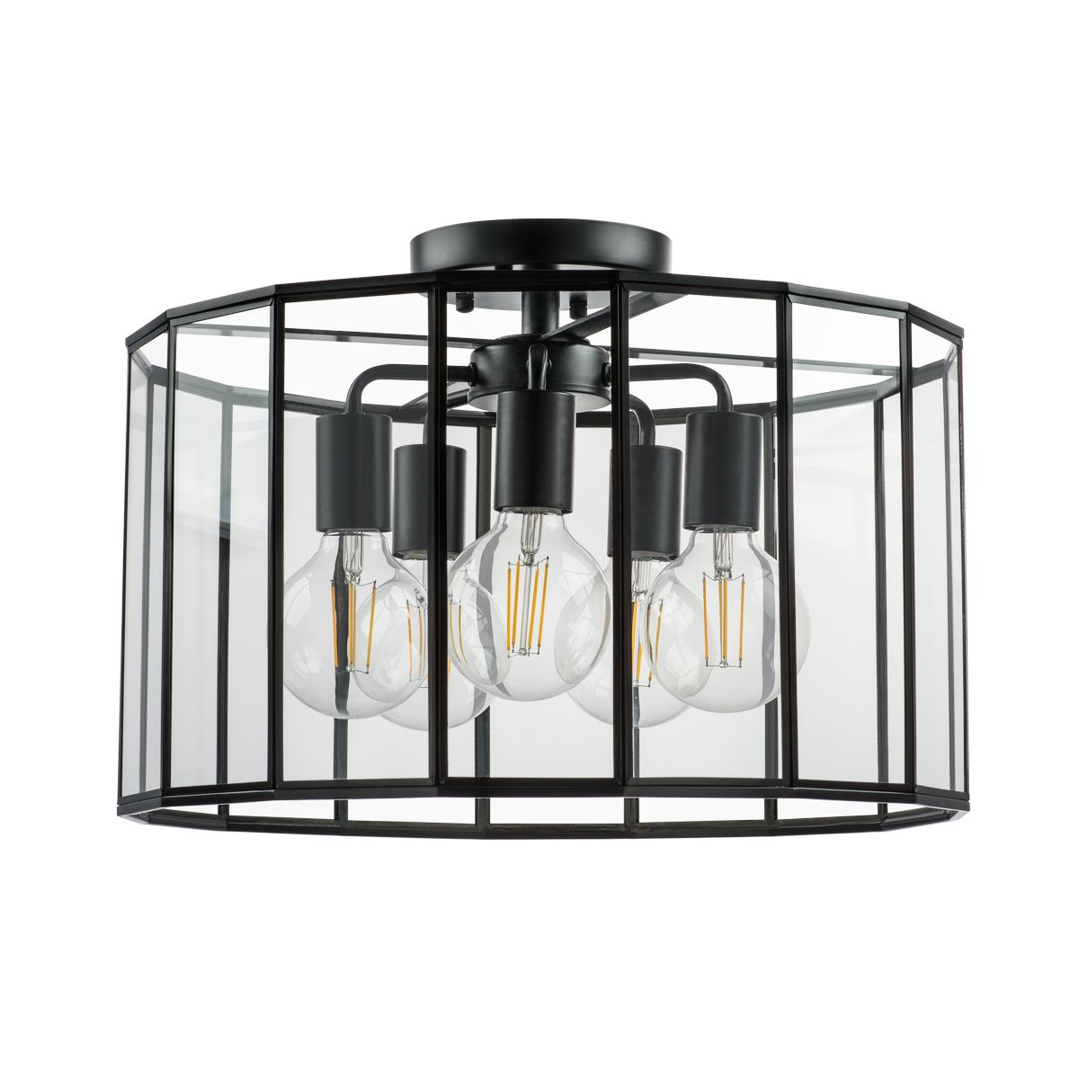 

Потолочная люстра Lightstar Genni 798257, Черный, 798257 Genni