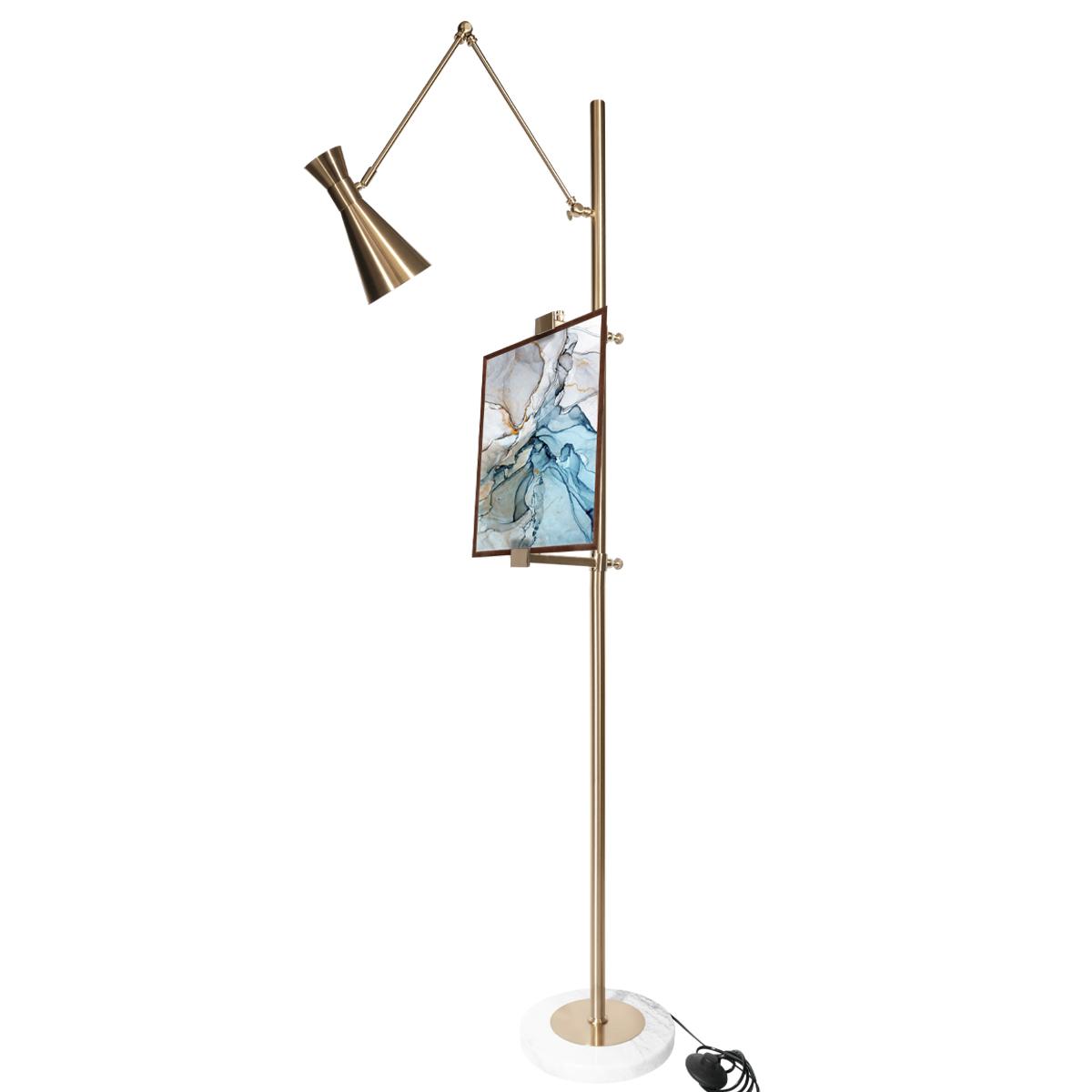 

Торшер Loft IT Frame 10123, Золотой, 10123 Frame