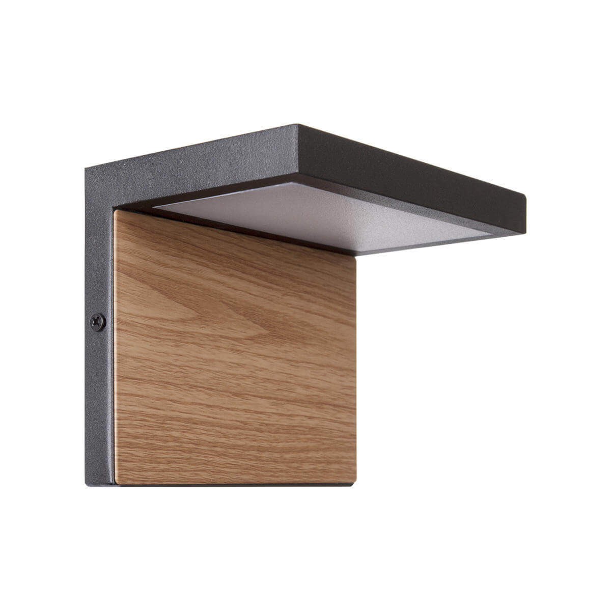 

Уличный настенный светодиодный светильник Loft IT Oak 100001W, Черный, 100001W Oak