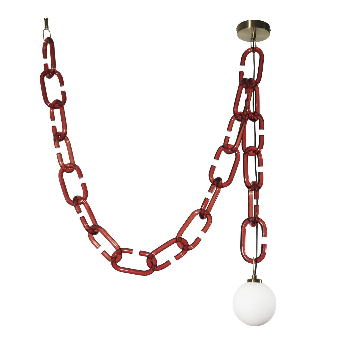 

Подвесной светильник Loft IT Chain 10128C Red, Красный, 10128C Red Chain