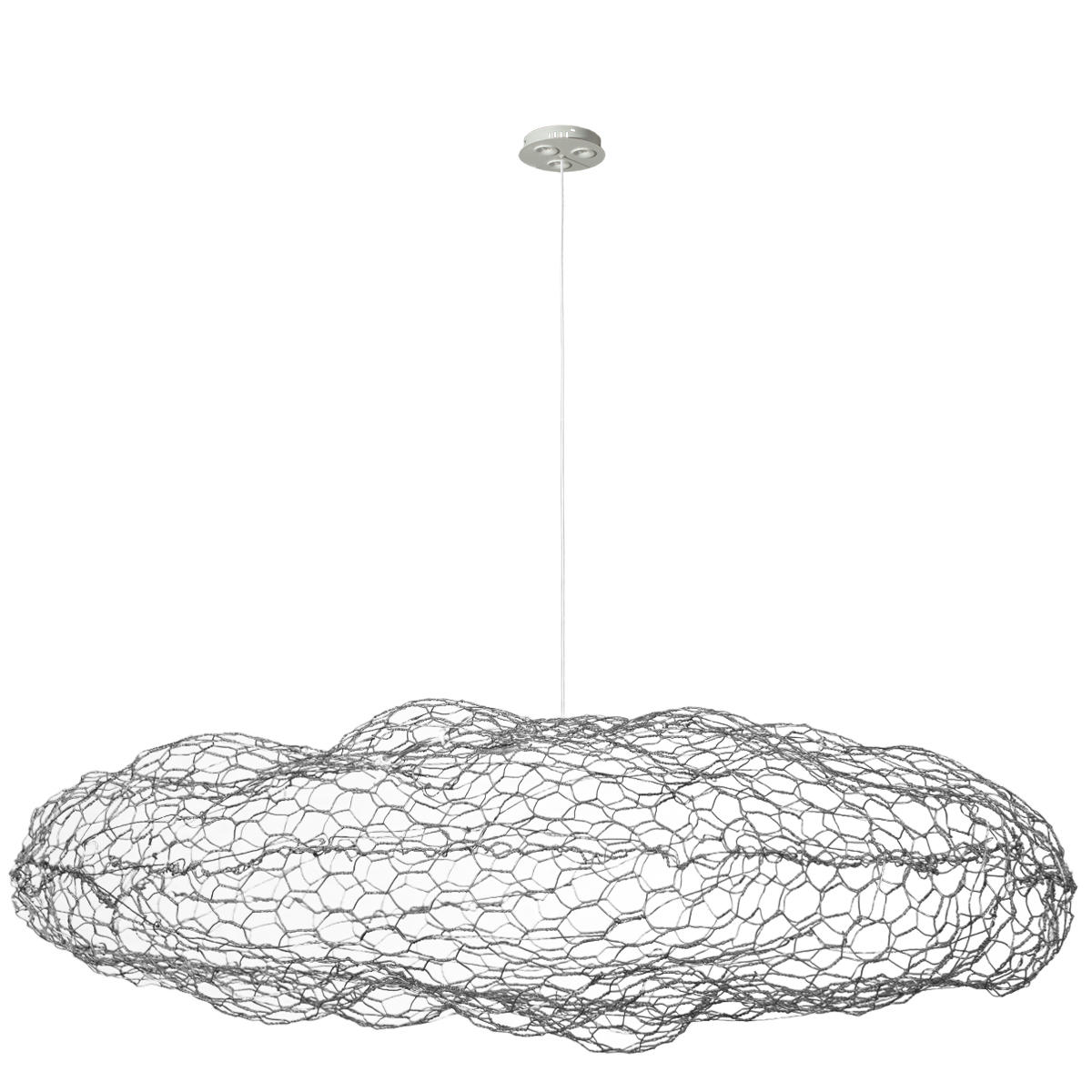 

Подвесной светодиодный светильник Loft IT Cloud 10100/800 Silver, Серебро, 10100/800 Silver Cloud