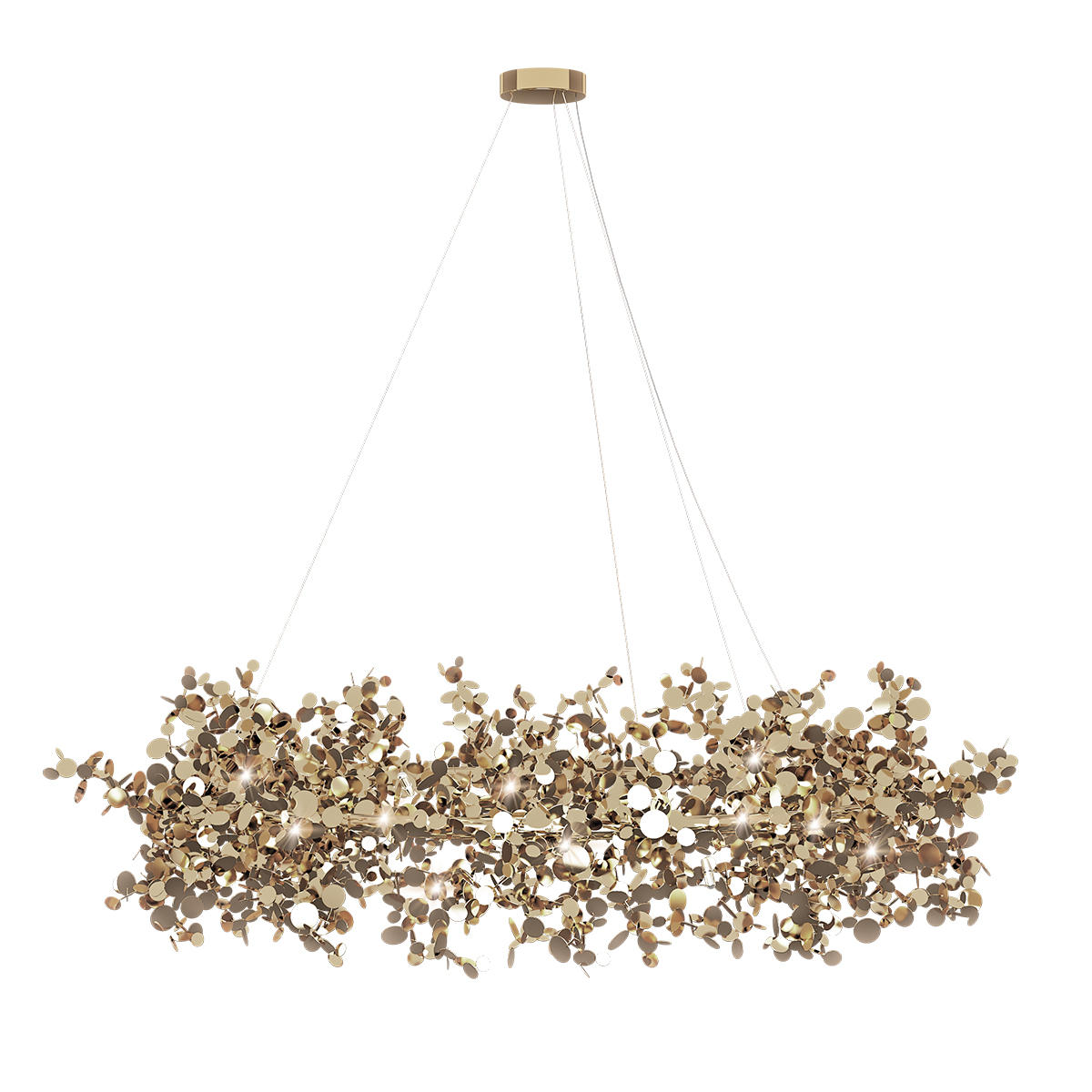 

Подвесная люстра Loft IT Spark 10101/800 Gold, Золотой, 10101/800 Gold Spark