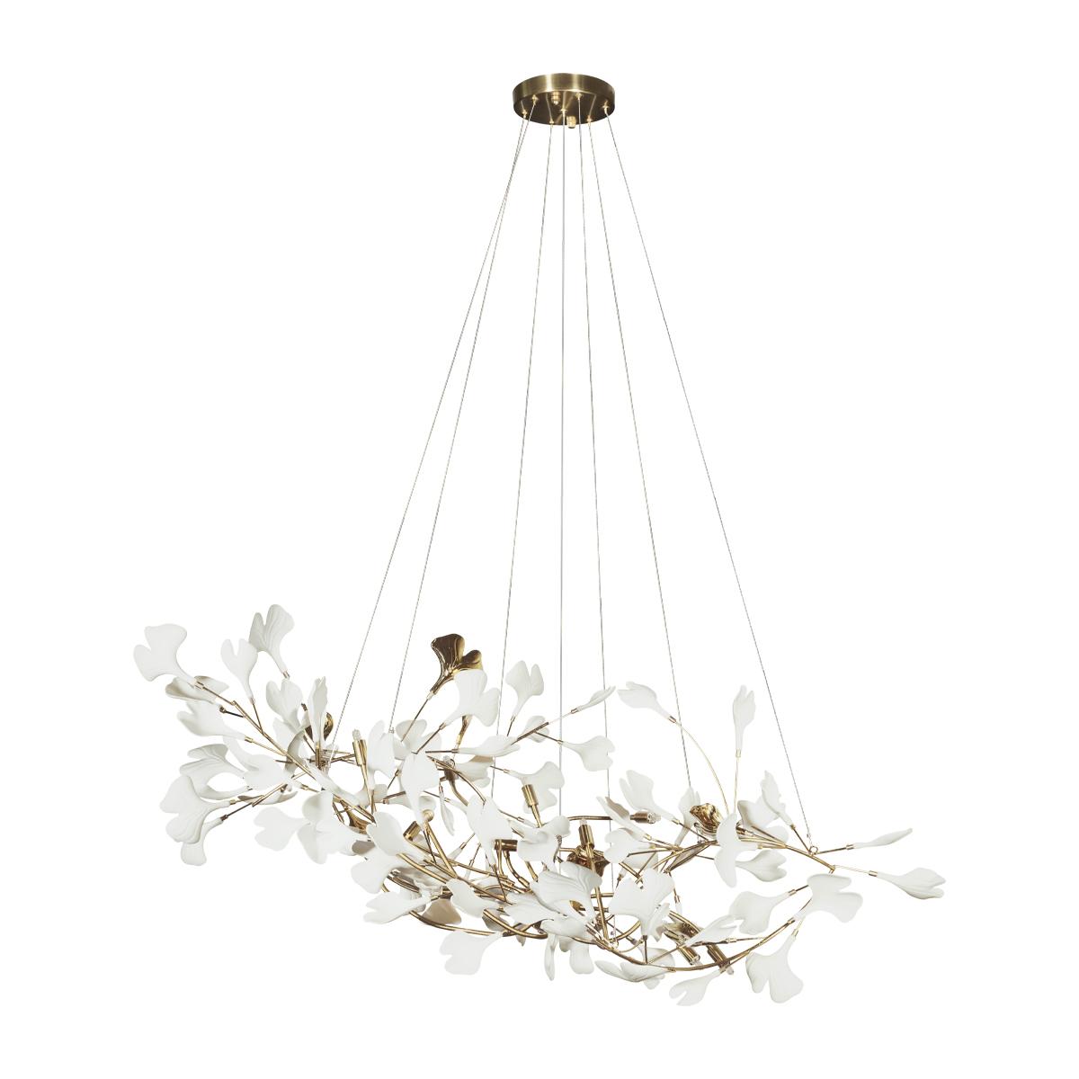 

Подвесная люстра Loft IT Fleur 10125/12, Белый, 10125/12 Fleur