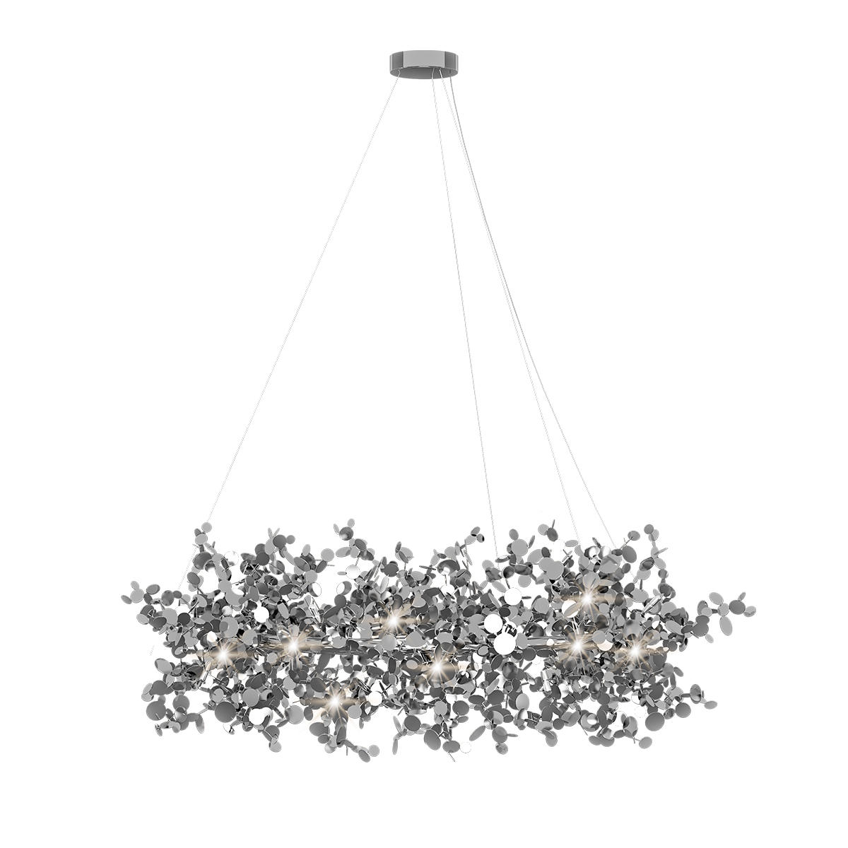 

Подвесная люстра Loft IT Spark 10101/600 Chrome, Хром, 10101/600 Chrome Spark