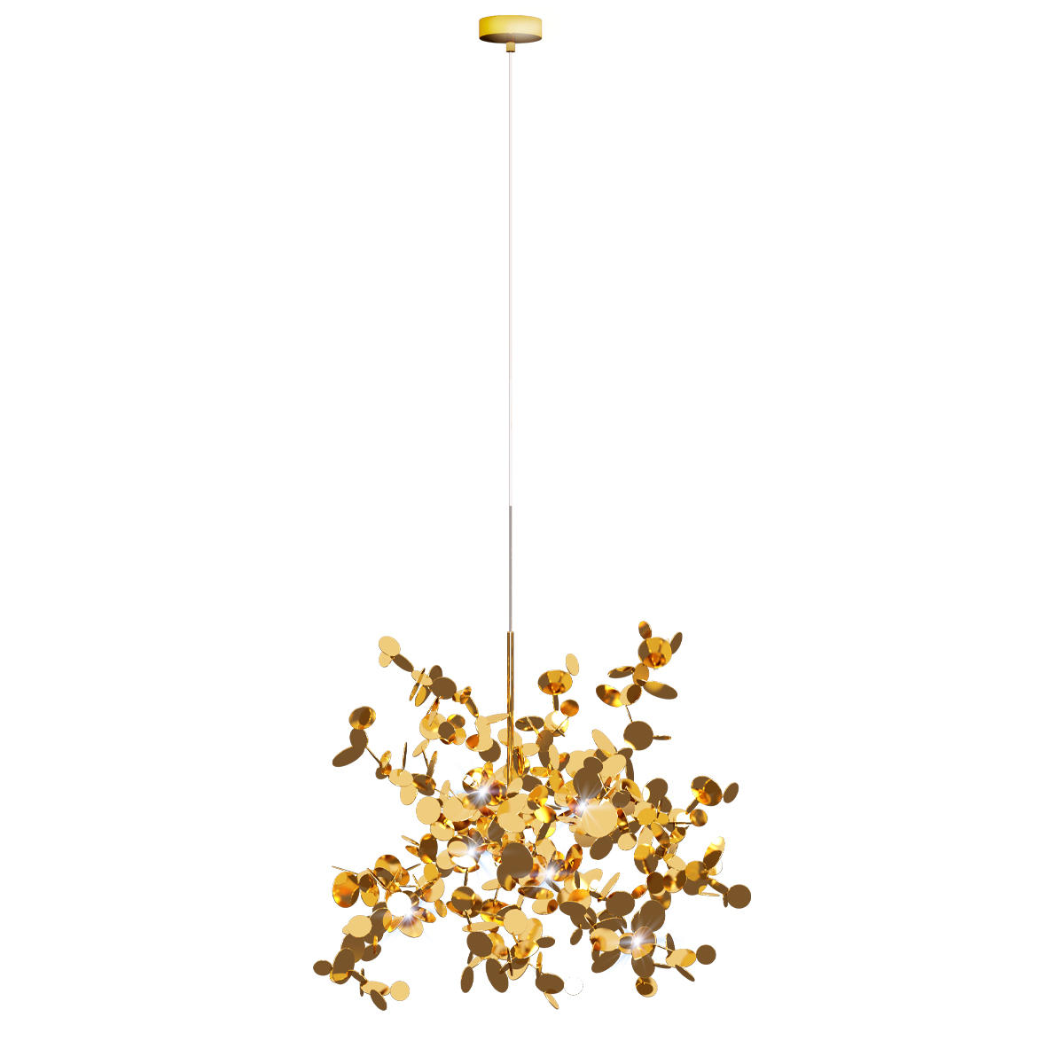 

Подвесная люстра Loft IT Spark 10101 Gold, Золотой, 10101 Gold Spark