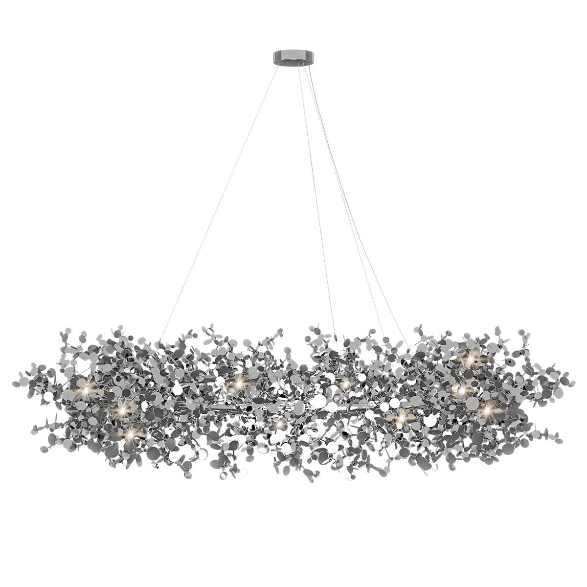 

Подвесная люстра Loft IT Spark 10101/1000 Chrome, Хром, 10101/1000 Chrome Spark