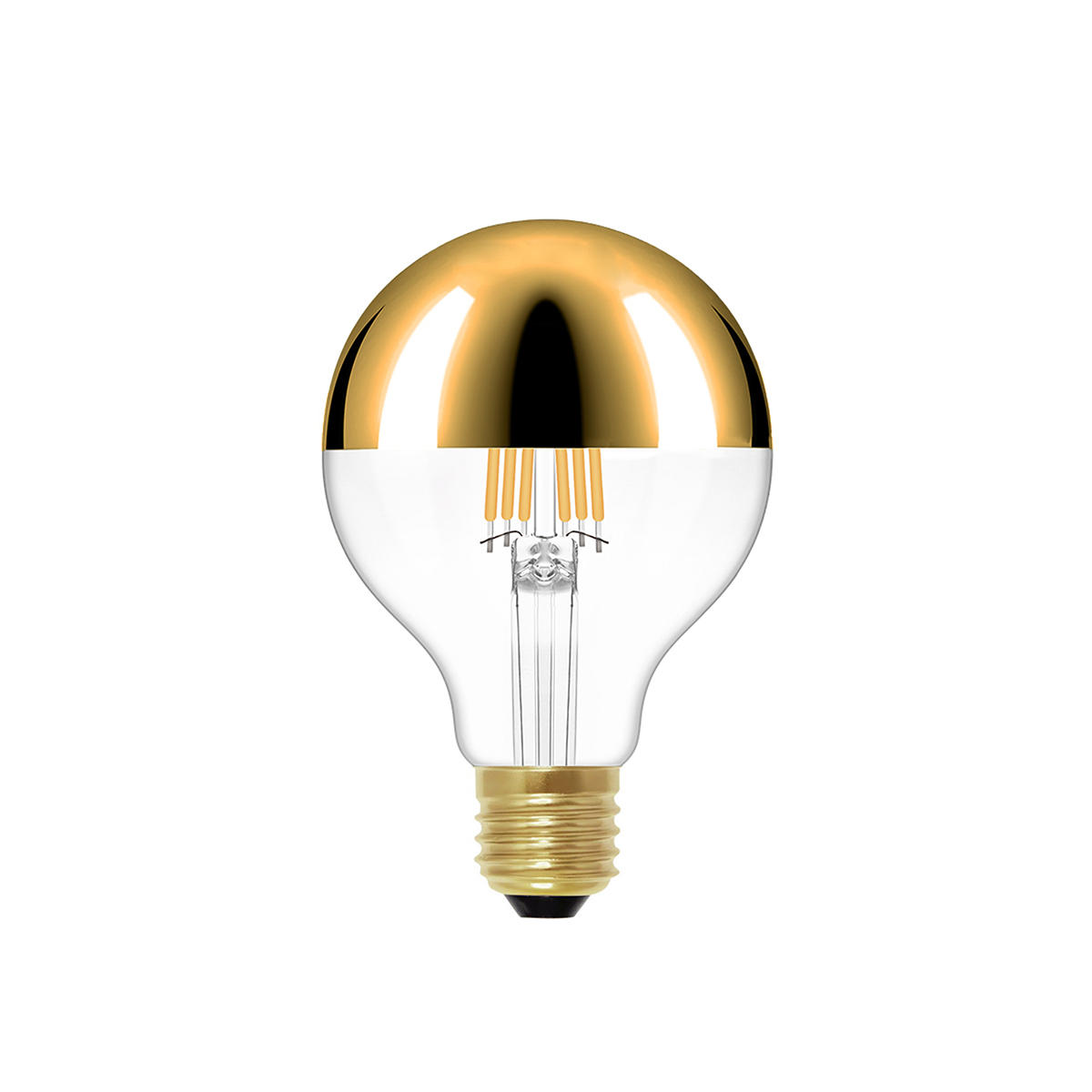

Лампа светодиодная Loft IT E27 6W 2700K золотая G80LED Gold, Золотой, G80LED Gold Edison Bulb