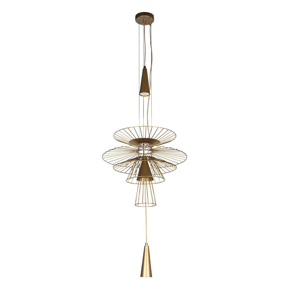 

Подвесной светильник Loft IT Star 10141/400, Золотой, 10141/400 Star