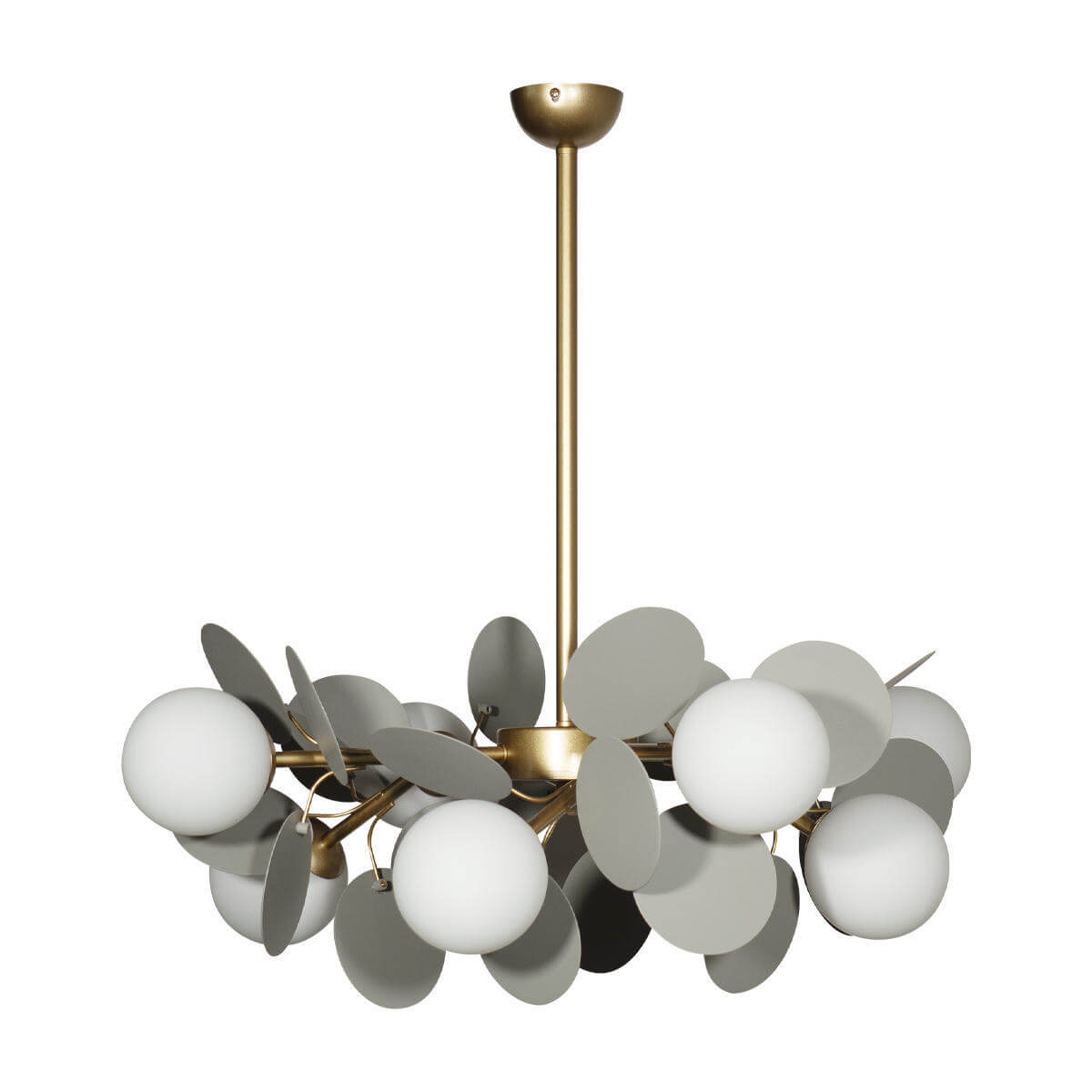 

Подвесная люстра Loft IT Matisse 10008/8 Grey, Белый, 10008/8 Grey Matisse
