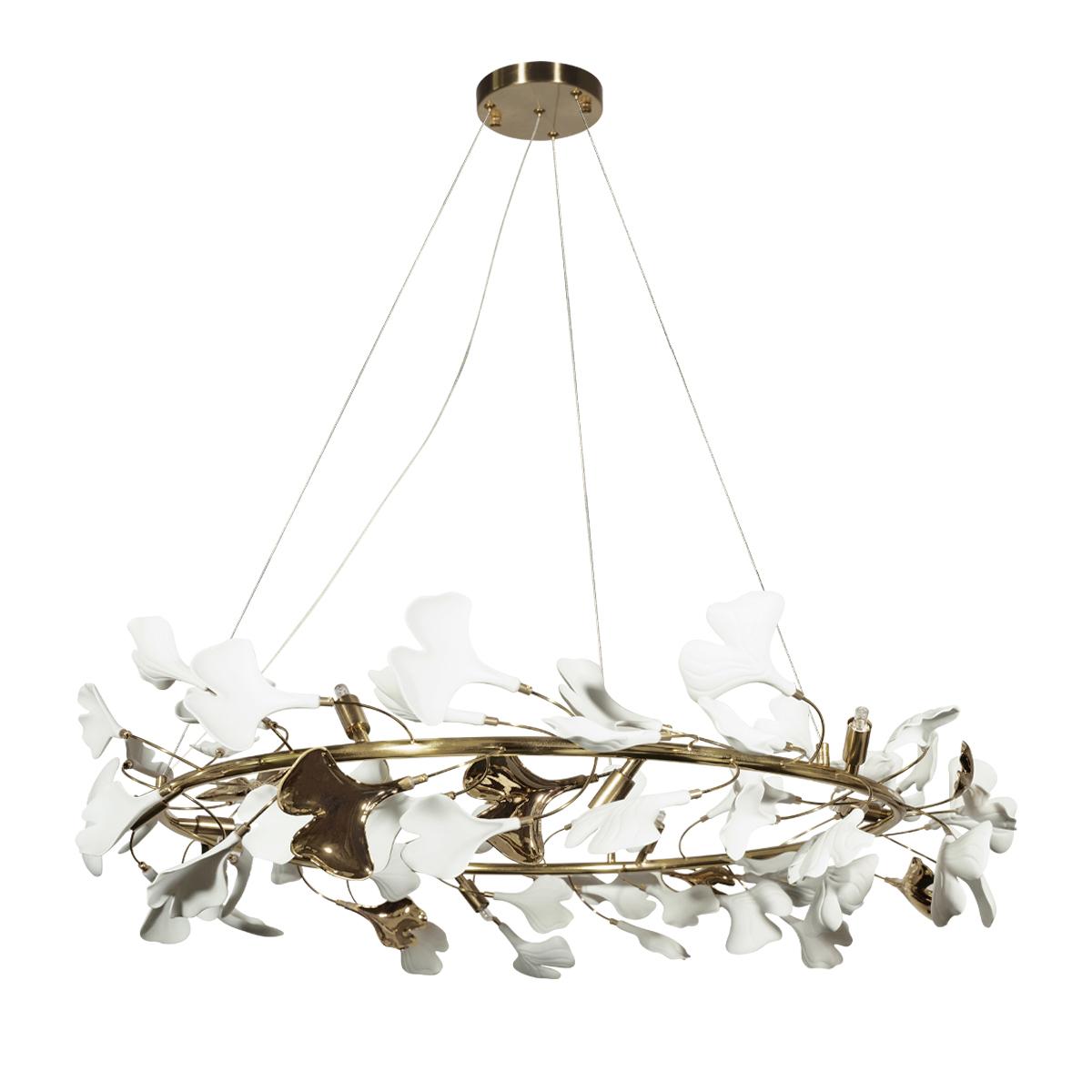 

Подвесная люстра Loft IT Fleur 10124/10, Золотой, 10124/10 Fleur