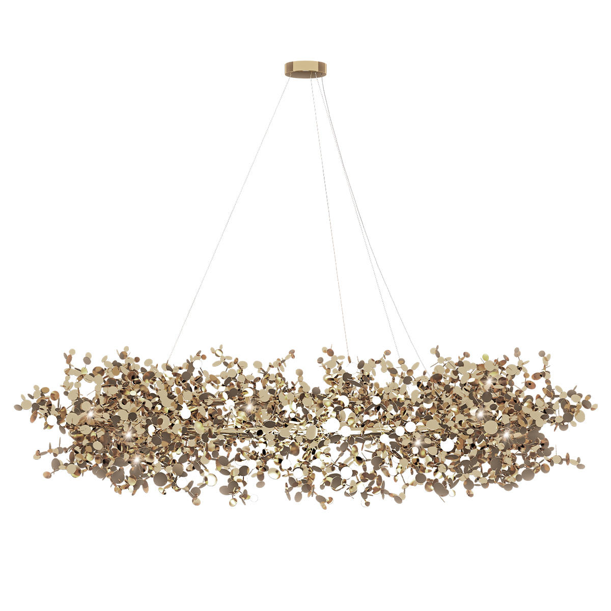 

Подвесная люстра Loft IT Spark 10101/1000 Gold, Золотой, 10101/1000 Gold Spark