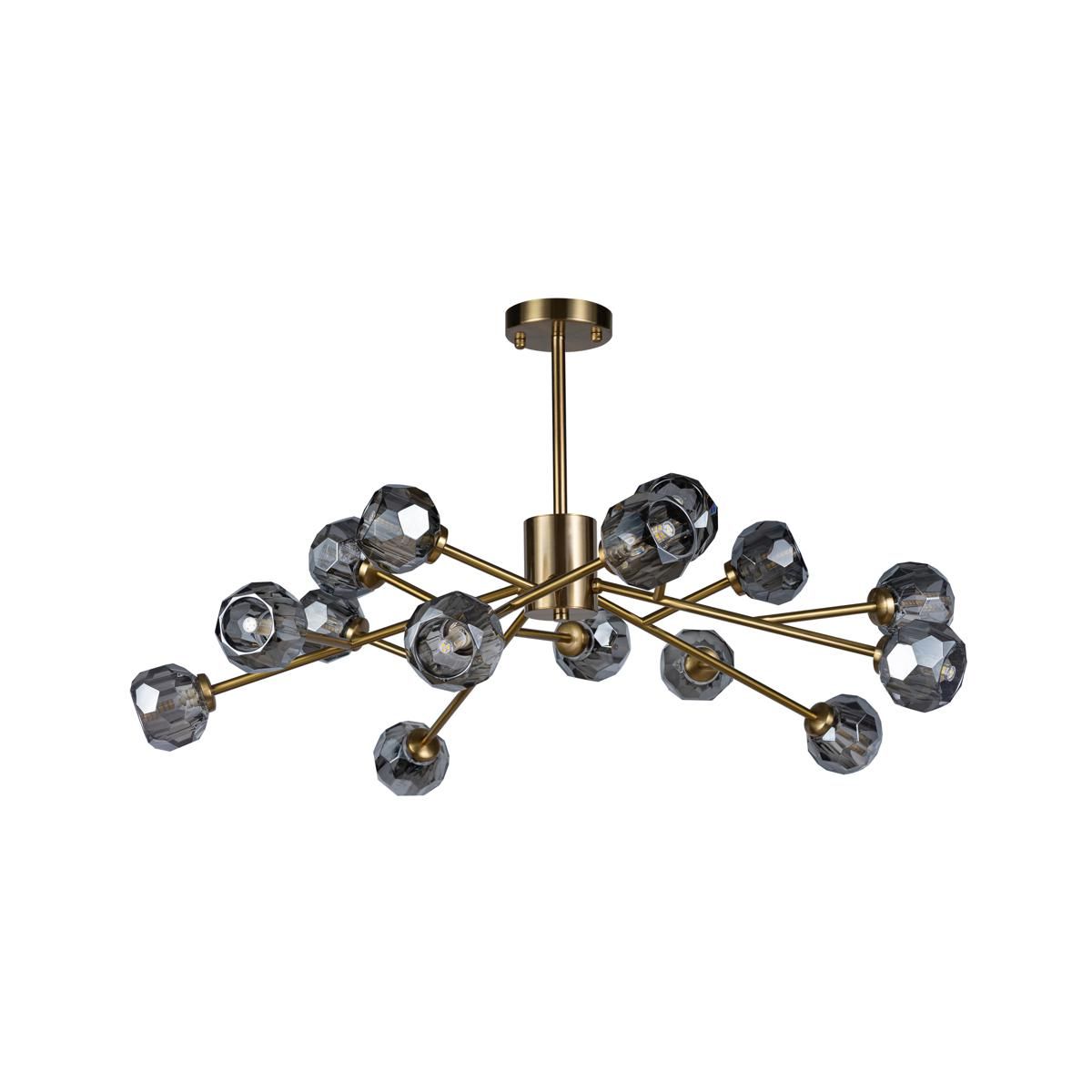

Подвесная люстра Loft IT Orion Smoky 10021/15, Дымчатый, 10021/15 Orion Smoky