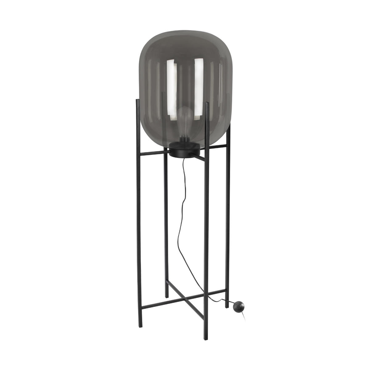 

Торшер Loft IT Oda 10195F/1400 Smoke, Черный, 10195F/1400 Smoke Oda