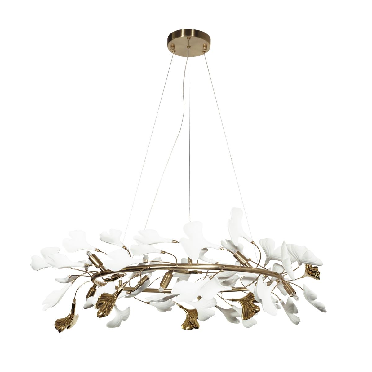 

Подвесная люстра Loft IT Fleur 10124/8, Золотой, 10124/8 Fleur