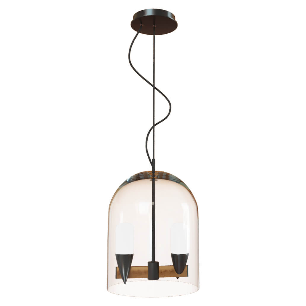 

Люстра Loft IT, Черный, 1028-2BL Whisper
