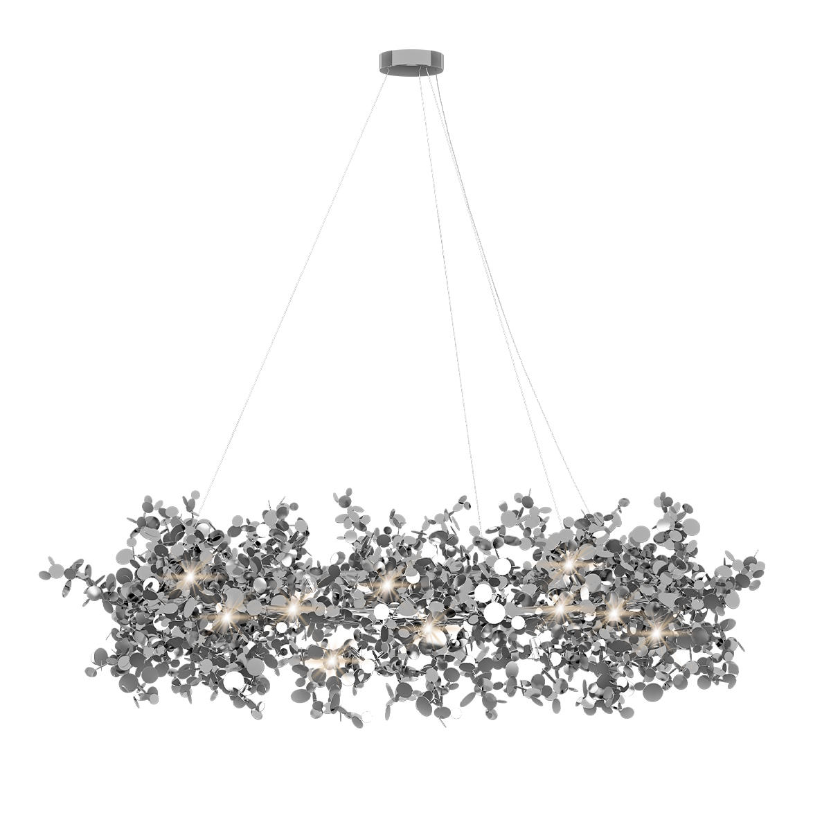 

Подвесная люстра Loft IT Spark 10101/800 Chrome, Хром, 10101/800 Chrome Spark