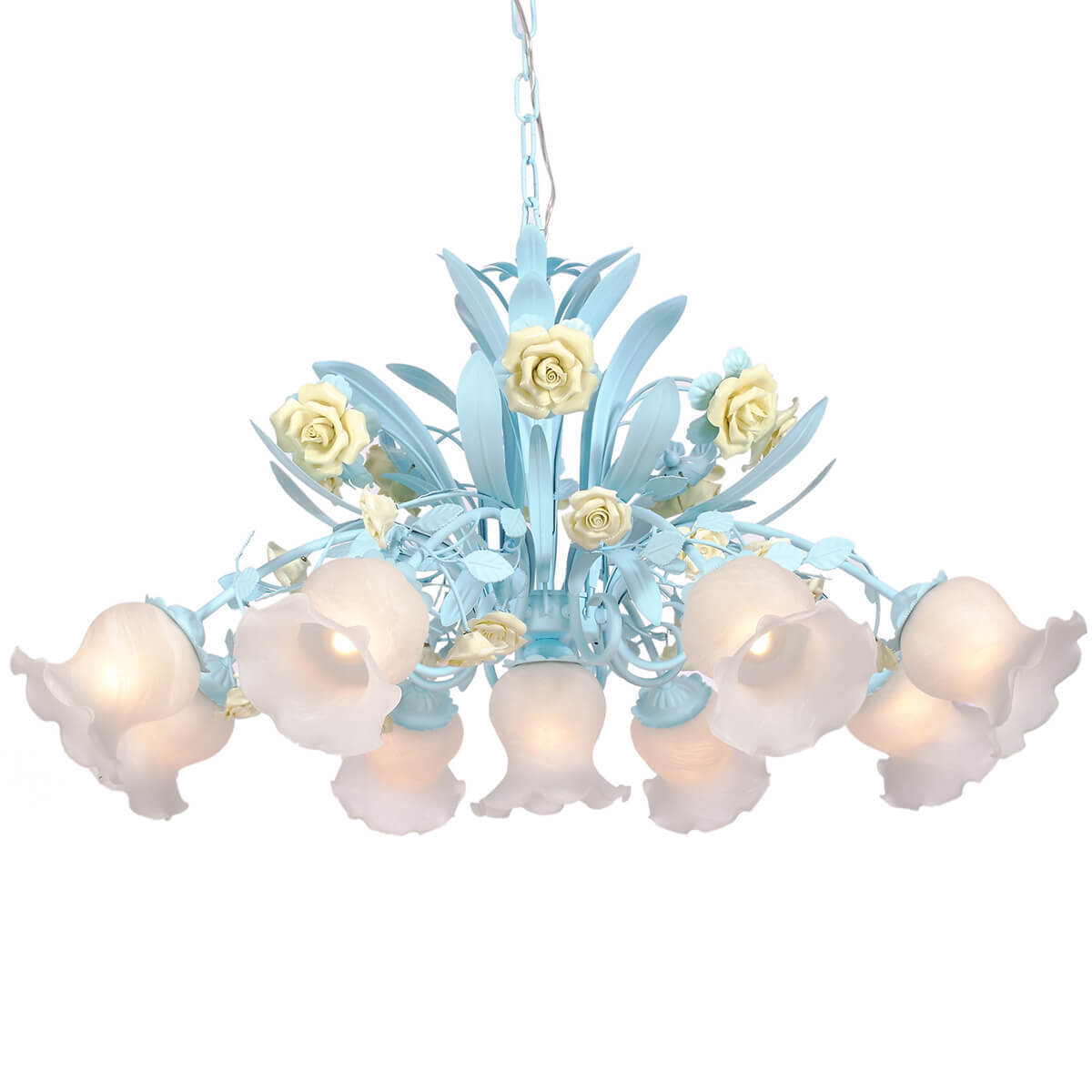 

Подвесная люстра Lucia Tucci Fiori Di Rose 184.8.1, Разноцветный, Fiori Di Rose 184.8.1 Fiori Di Rose