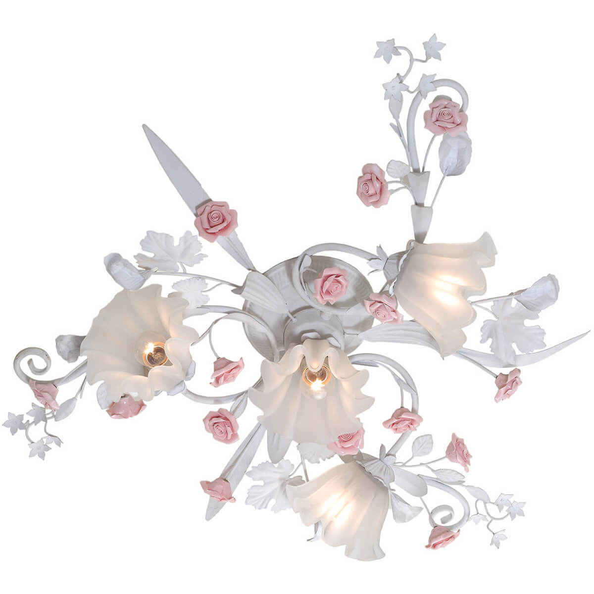 

Потолочная люстра Lucia Tucci Fiori Di Rose 109.3.1, Белый, Fiori Di Rose 109.3.1 Fiori Di Rose