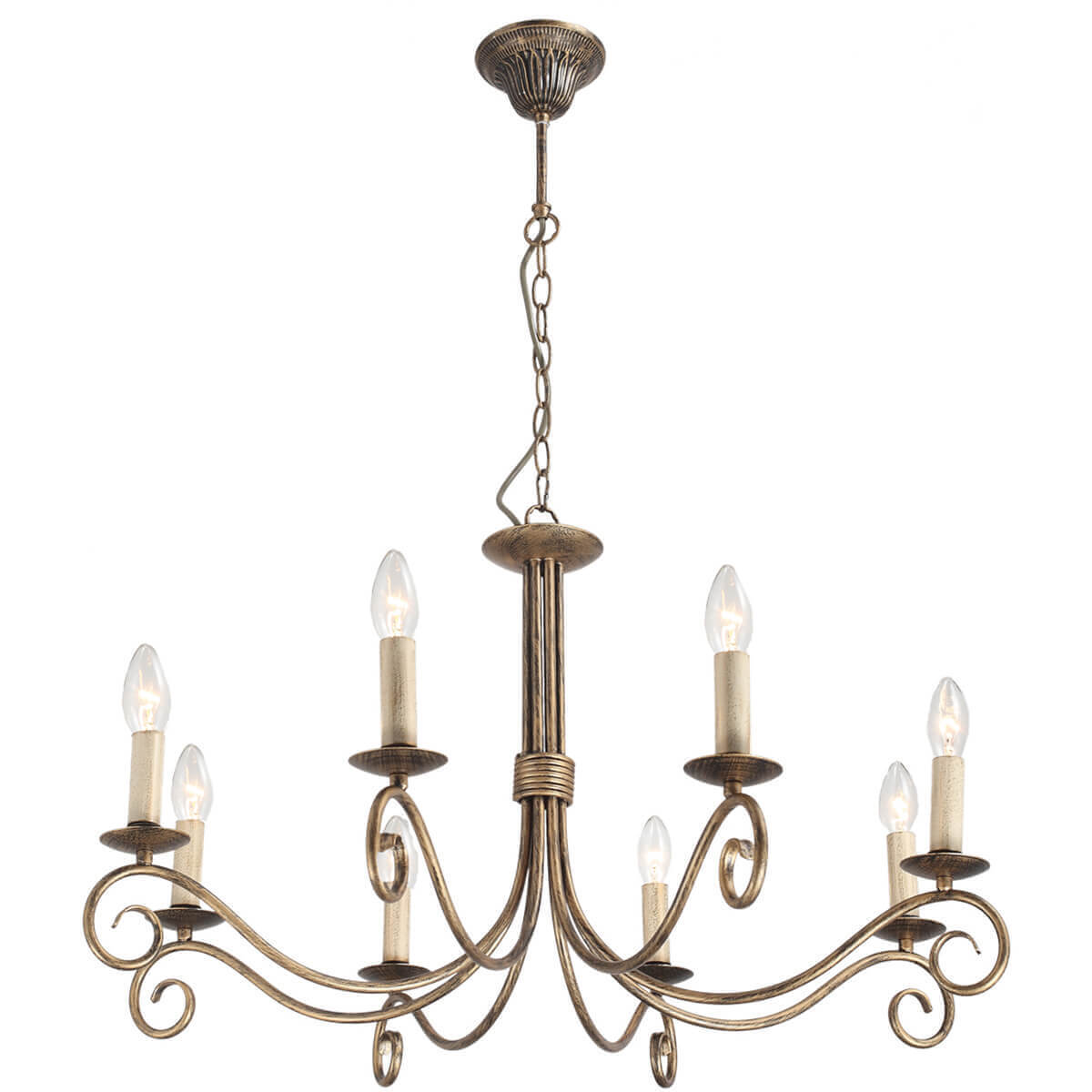 

Подвесная люстра Lucia Tucci Fondi 330.8 Antique