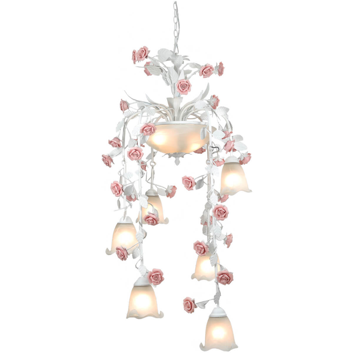 

Подвесная люстра Lucia Tucci Fiori Di Rose 113.6.3, Разноцветный, Fiori Di Rose 113.6.3 Fiori Di Rose