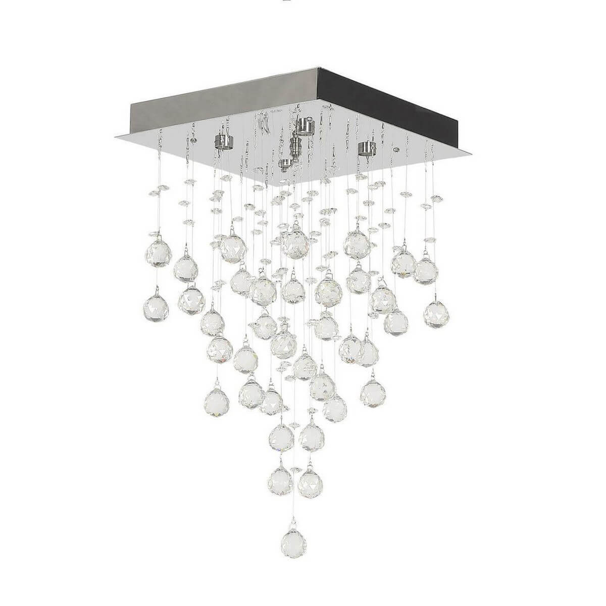 

Каскадная люстра Lucia Tucci Grappolo 1800.4 Silver