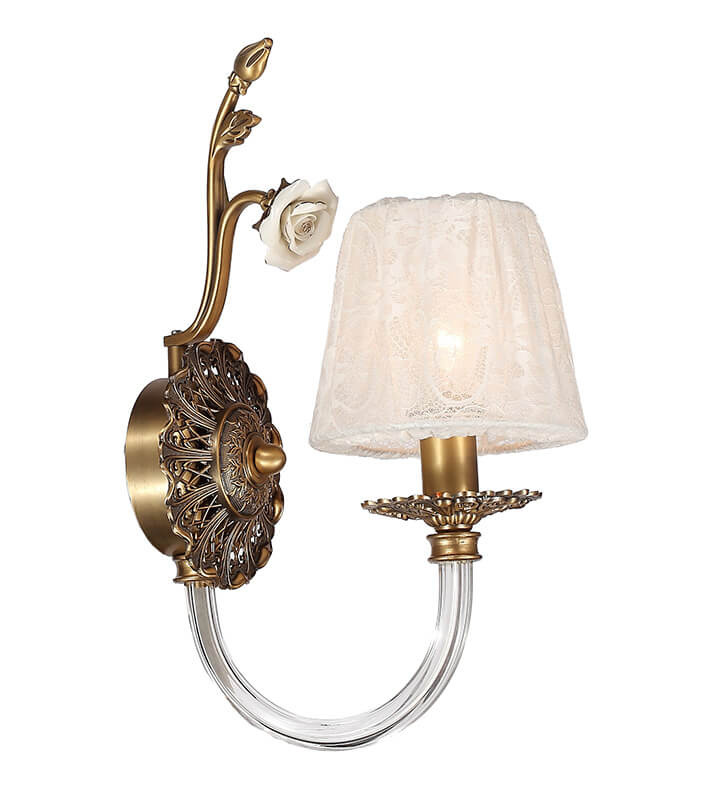 

Бра Lumien Hall Ноелия W17066/1PCC, Белый, W17066/1PCC Ноелия