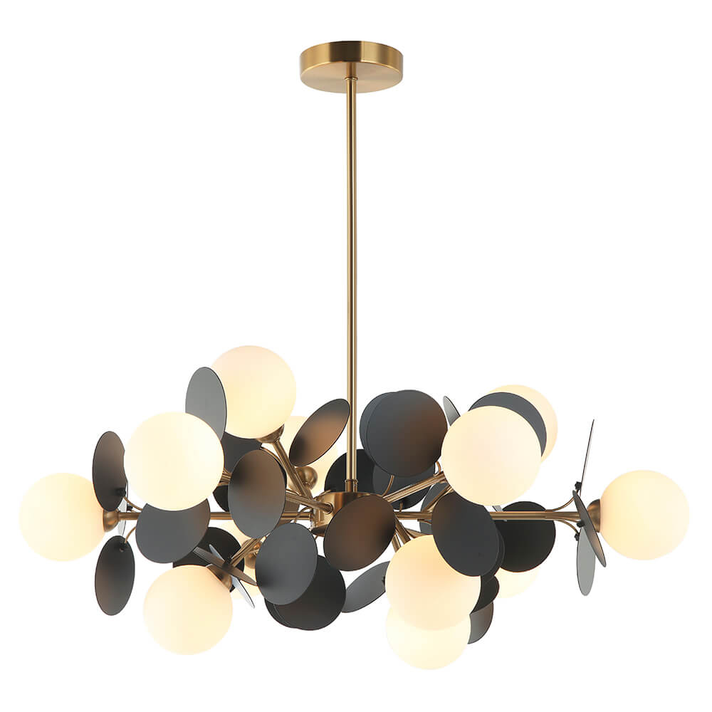 

Подвесная люстра Lumien Hall Ilmari LH4136/12P-BR-BK, Черный, LH4136/12P-BR-BK Ilmari