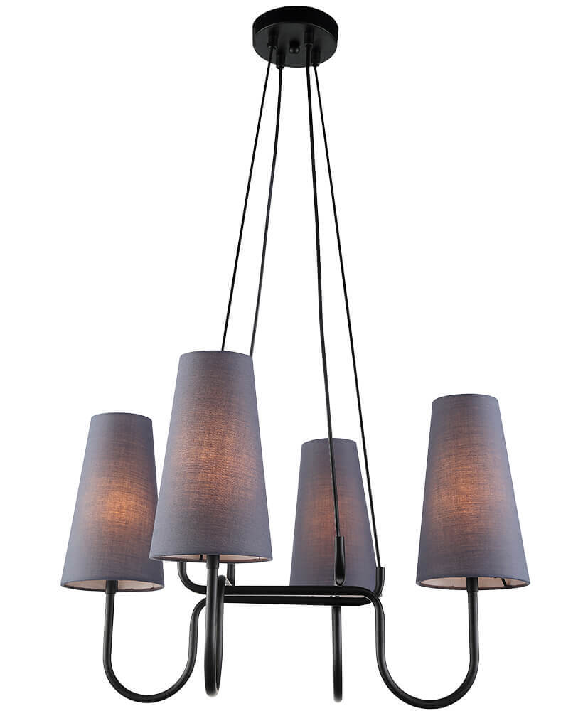 

Подвесная люстра Lumien Hall Сиринга 4006/4P-BK-GR-BL