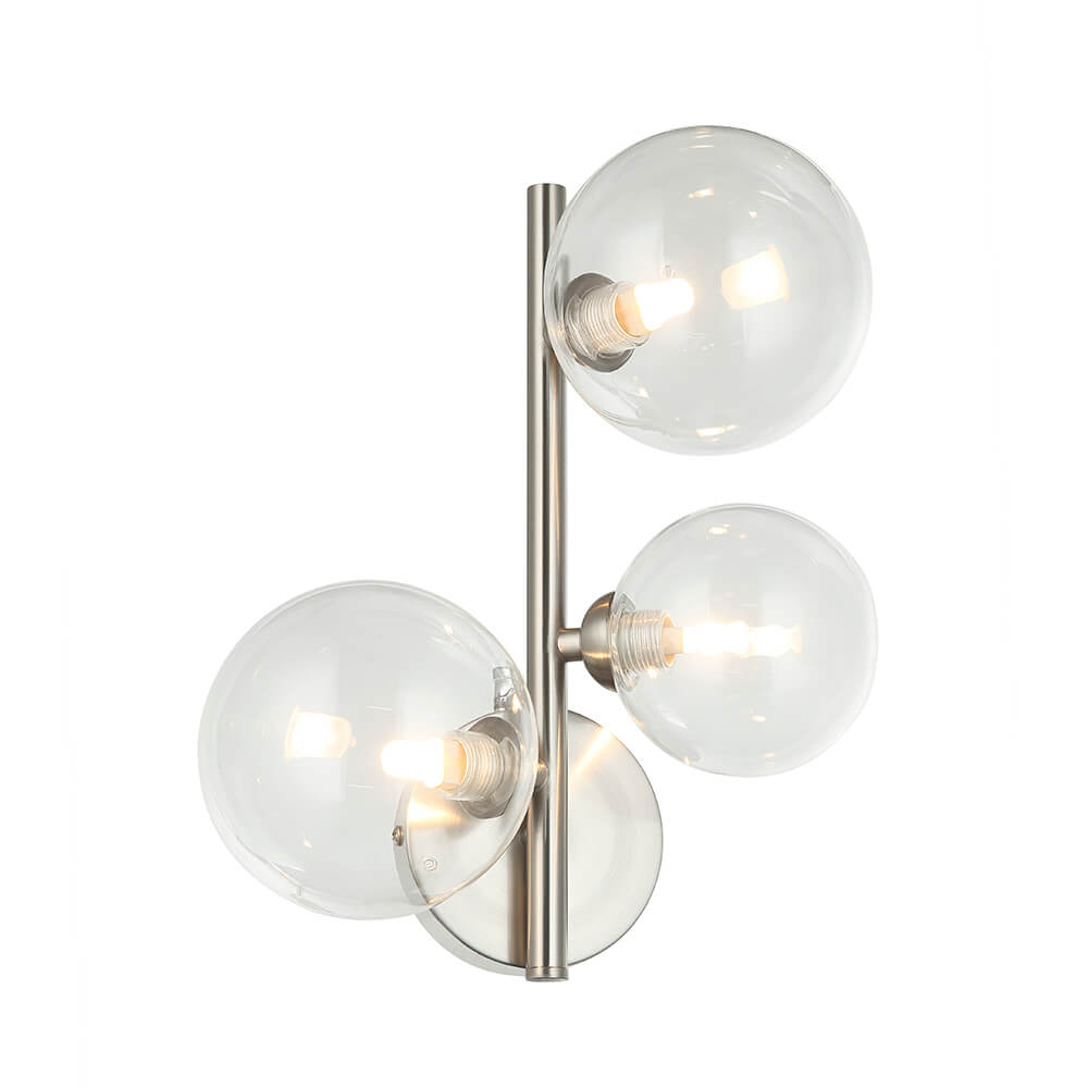 

Бра Lumien Hall Lovrenc LH4125/3W-SN-CL, Никель, LH4125/3W-SN-CL Lovrenc