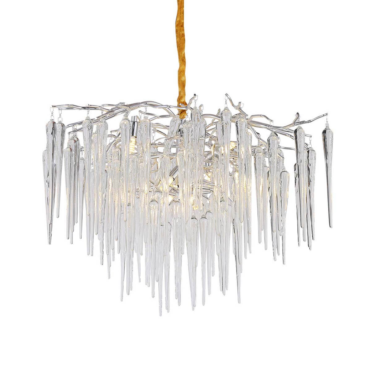 

Подвесная люстра Lumien Hall Emelin LH3066/10P-SL-CL, Серебро, LH3066/10P-SL-CL Emelin