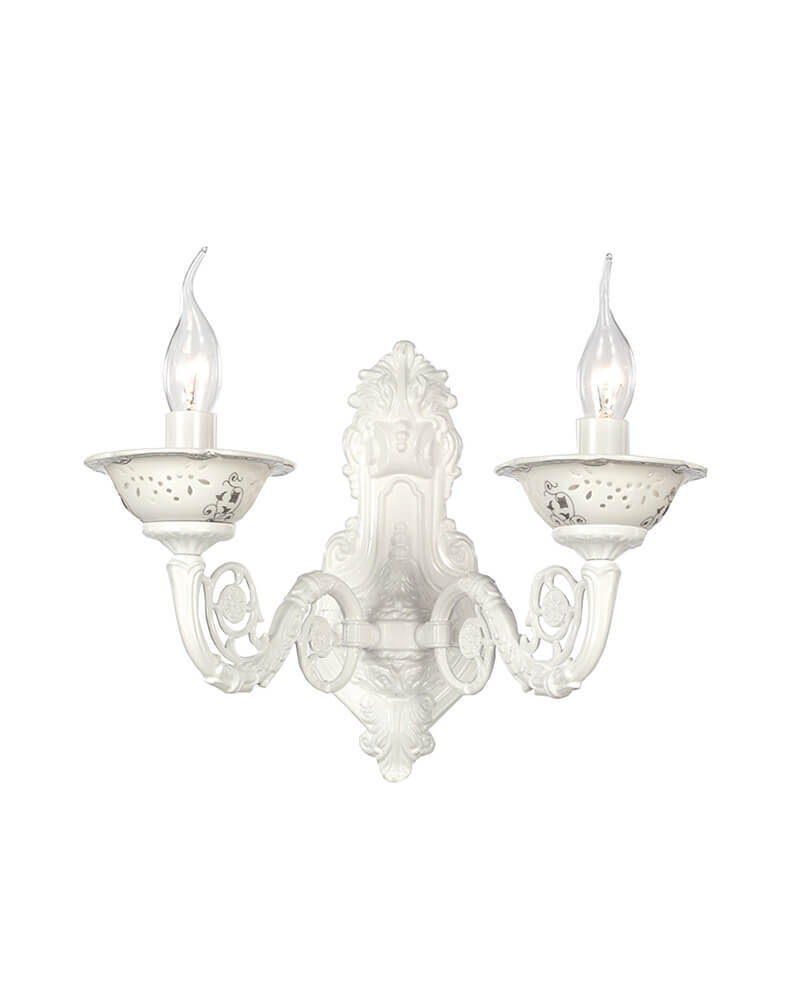 

Бра Lumien Hall Джасинта W17015/2WH1, Белый, W17015/2WH1 Джасинта
