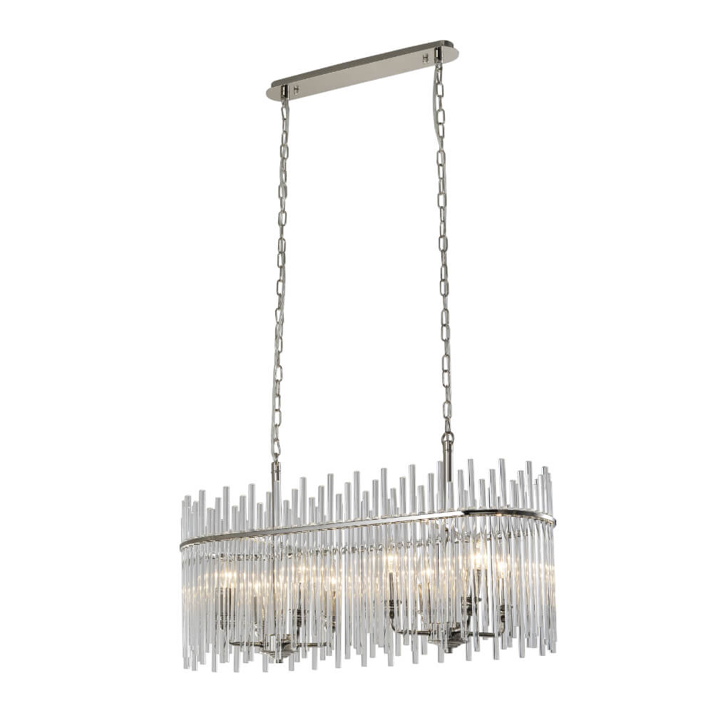 

Люстра Lumien Hall, Никель, LH3061/8PO-NL-CL Alte