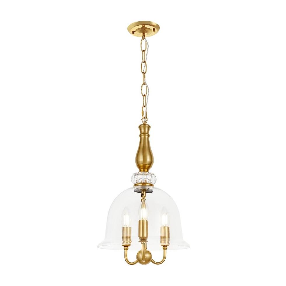 

Подвесная люстра Lumina Deco Mileo LDP 7011-3 MD, Бронза, LDP 7011-3 MD Mileo