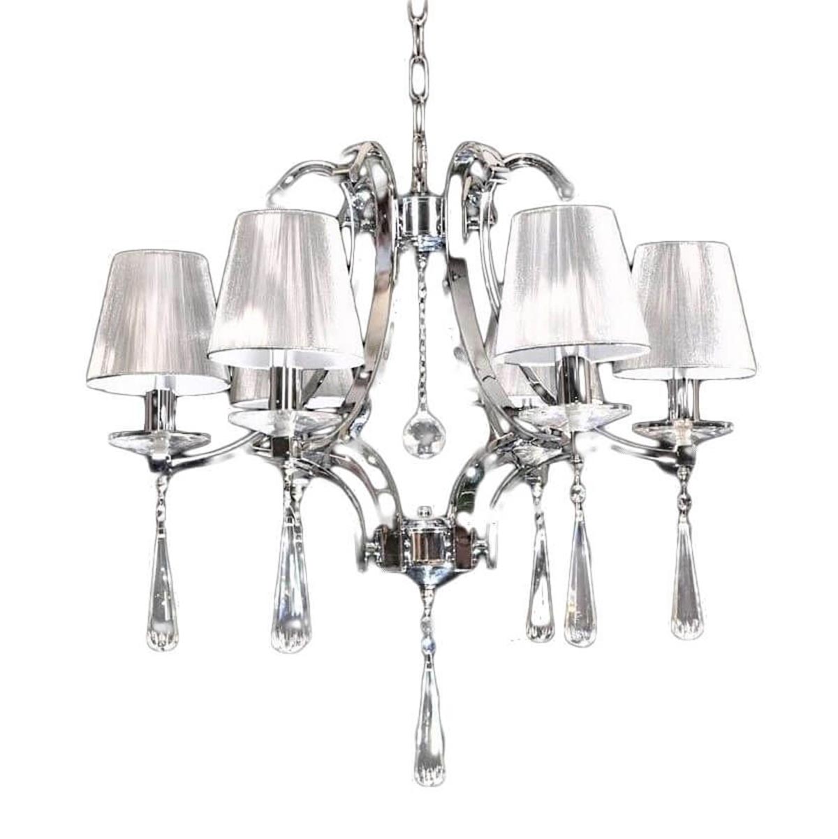 

Люстра Lumina Deco, Серебро, LDP 8810-6 SL Venisia