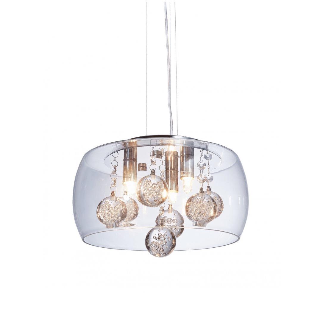 

Люстра Lumina Deco, Хром, LDP 8077-300 PR Fabina