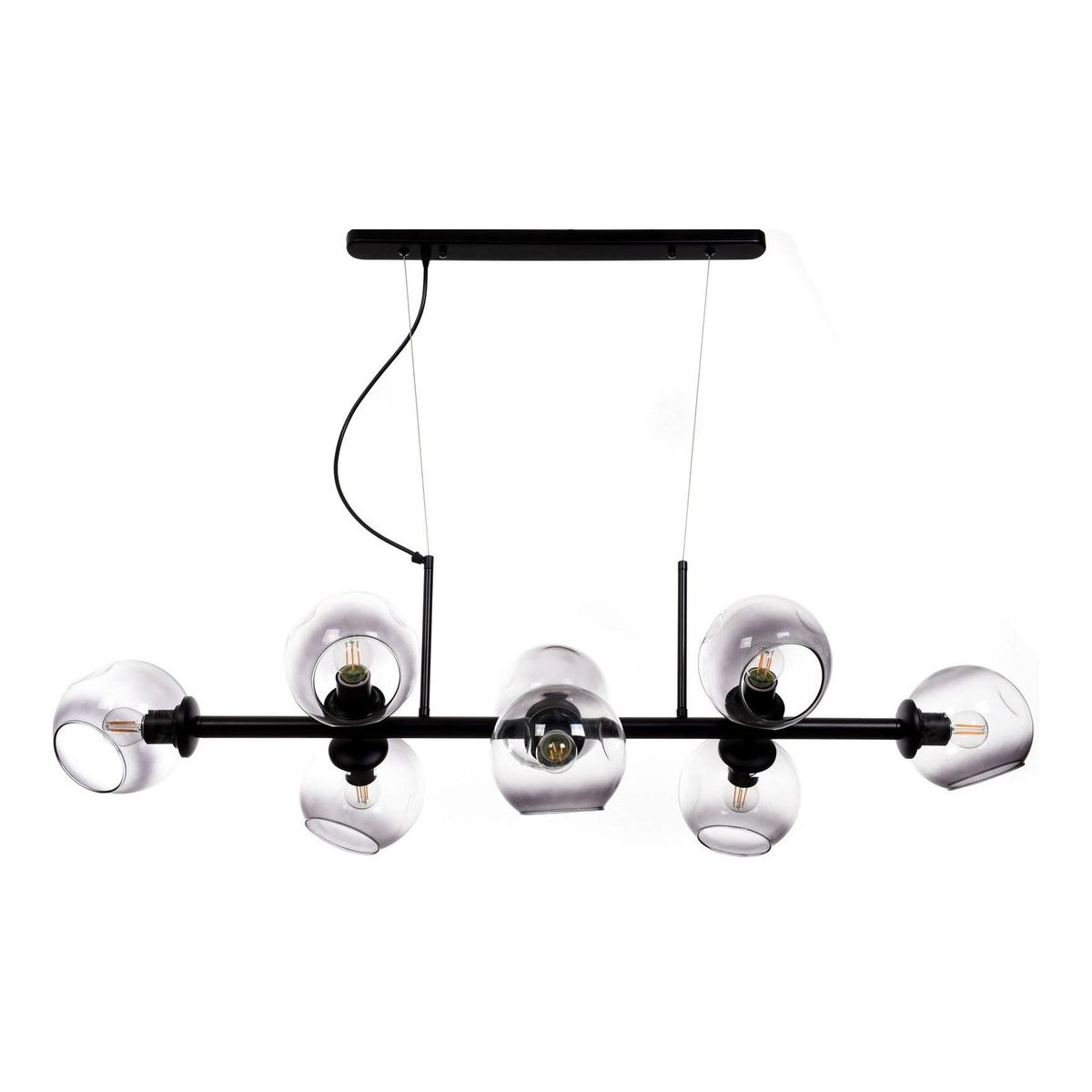 

Люстра Lumina Deco, Дымчатый, LDP 7003-8 BK Morretti