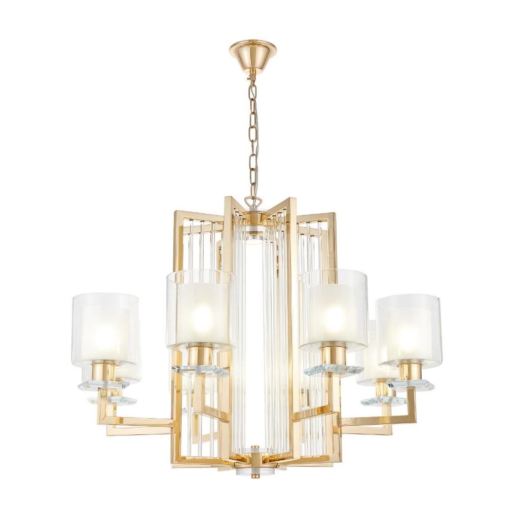 

Подвесная люстра Lumina Deco Manhattan LDP 8012-8 F.GD, Золотой, LDP 8012-8 F.GD Manhattan