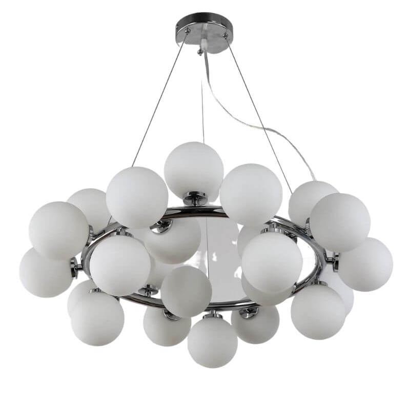 

Подвесная люстра Lumina Deco Marsiada LDP 6033-25 CHR, Белый, LDP 6033-25 CHR Marsiada