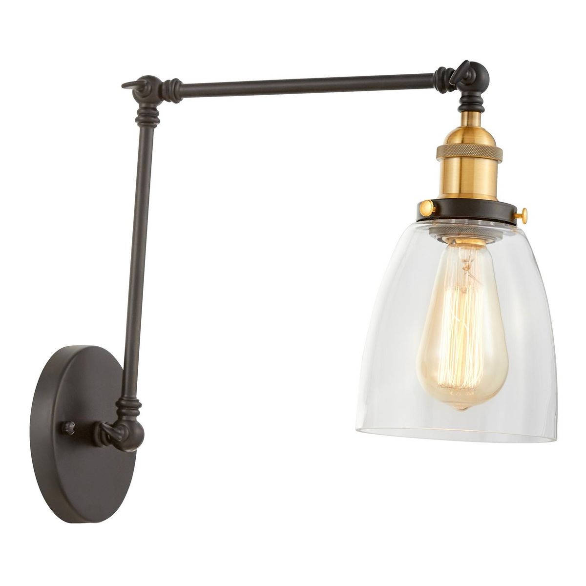 

Бра Lumina Deco Gubi LDW B005-2 BK+PR, Черный, LDW B005-2 BK+PR Gubi
