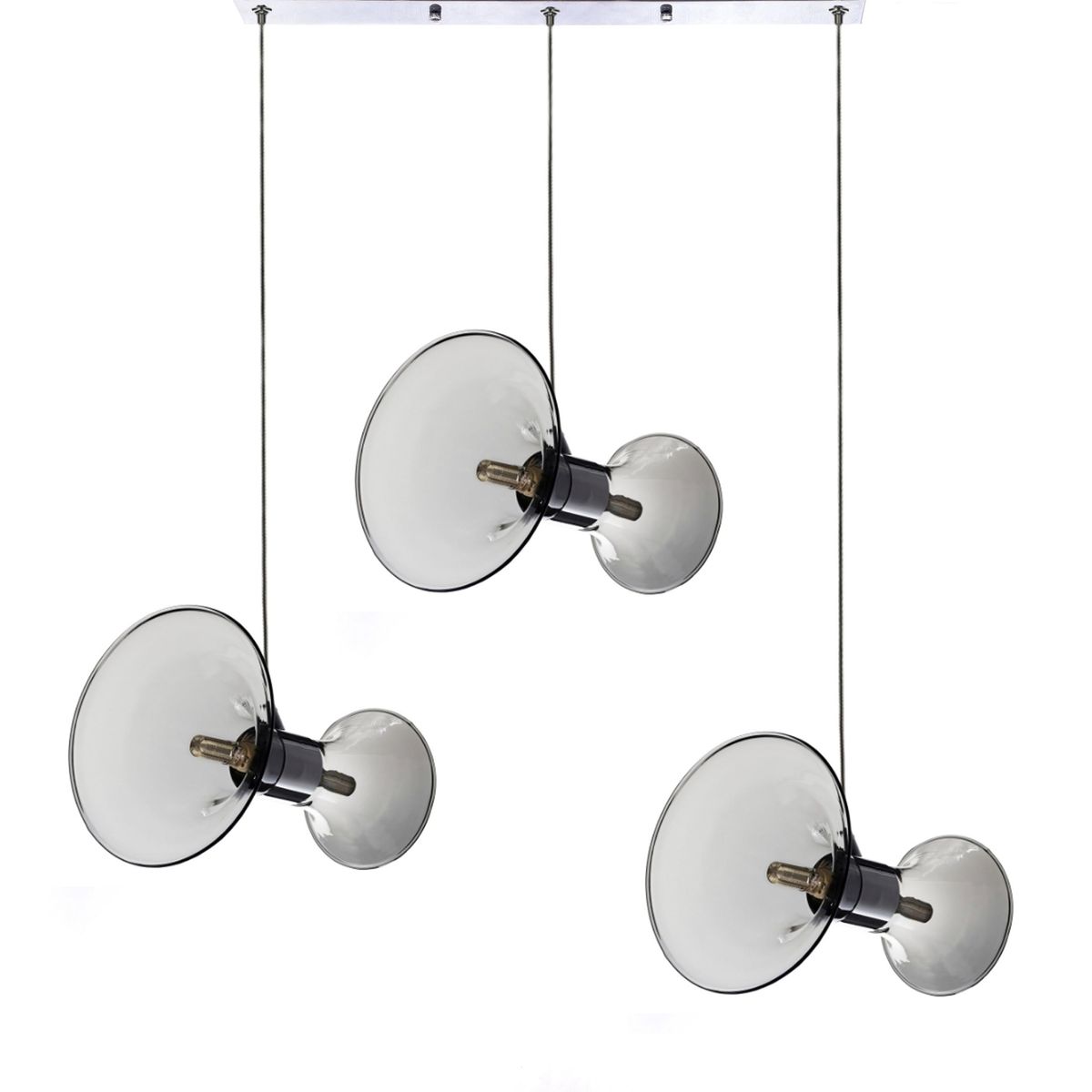 

Подвесная люстра Lumina Deco Warni LDP 6819-3 GY, Дымчатый, LDP 6819-3 GY Warni
