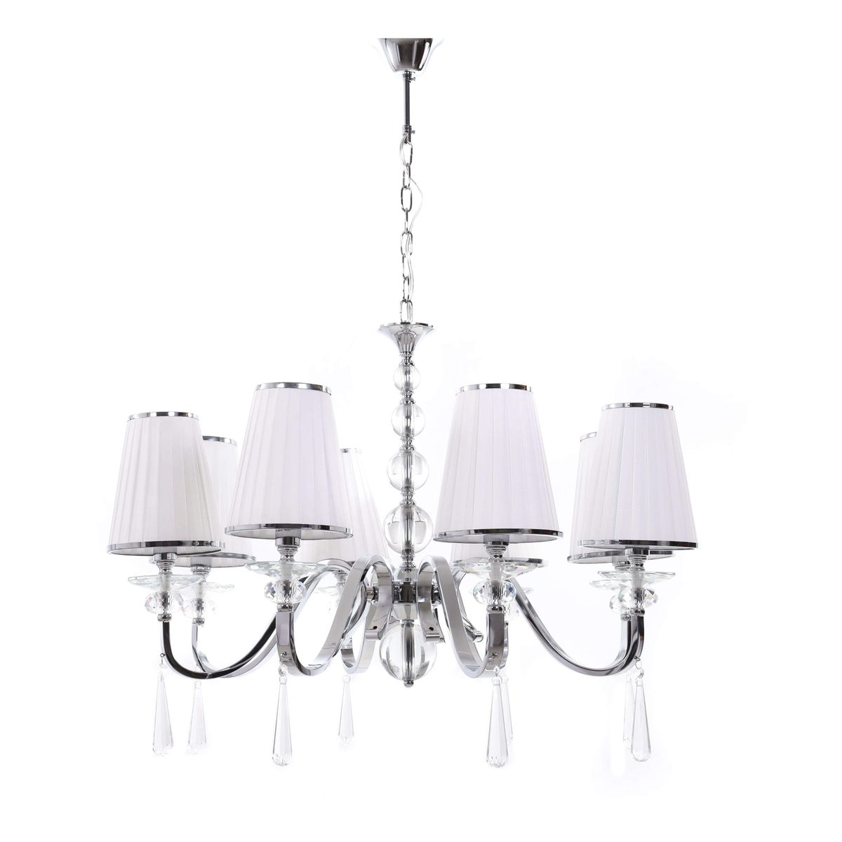 

Подвесная люстра Lumina Deco Federrica LDP 1158-8 WT, Белый, LDP 1158-8 WT Federrica