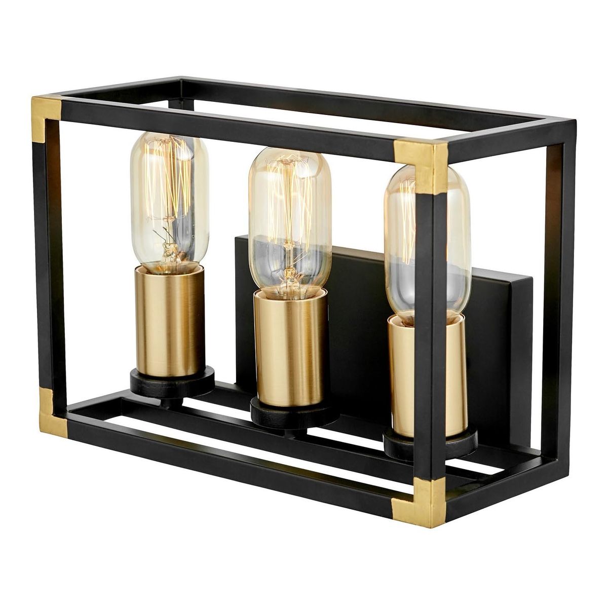 

Бра Lumina Deco Waldorf LDW 1140-3 BK+MD, Черный, LDW 1140-3 BK+MD Waldorf