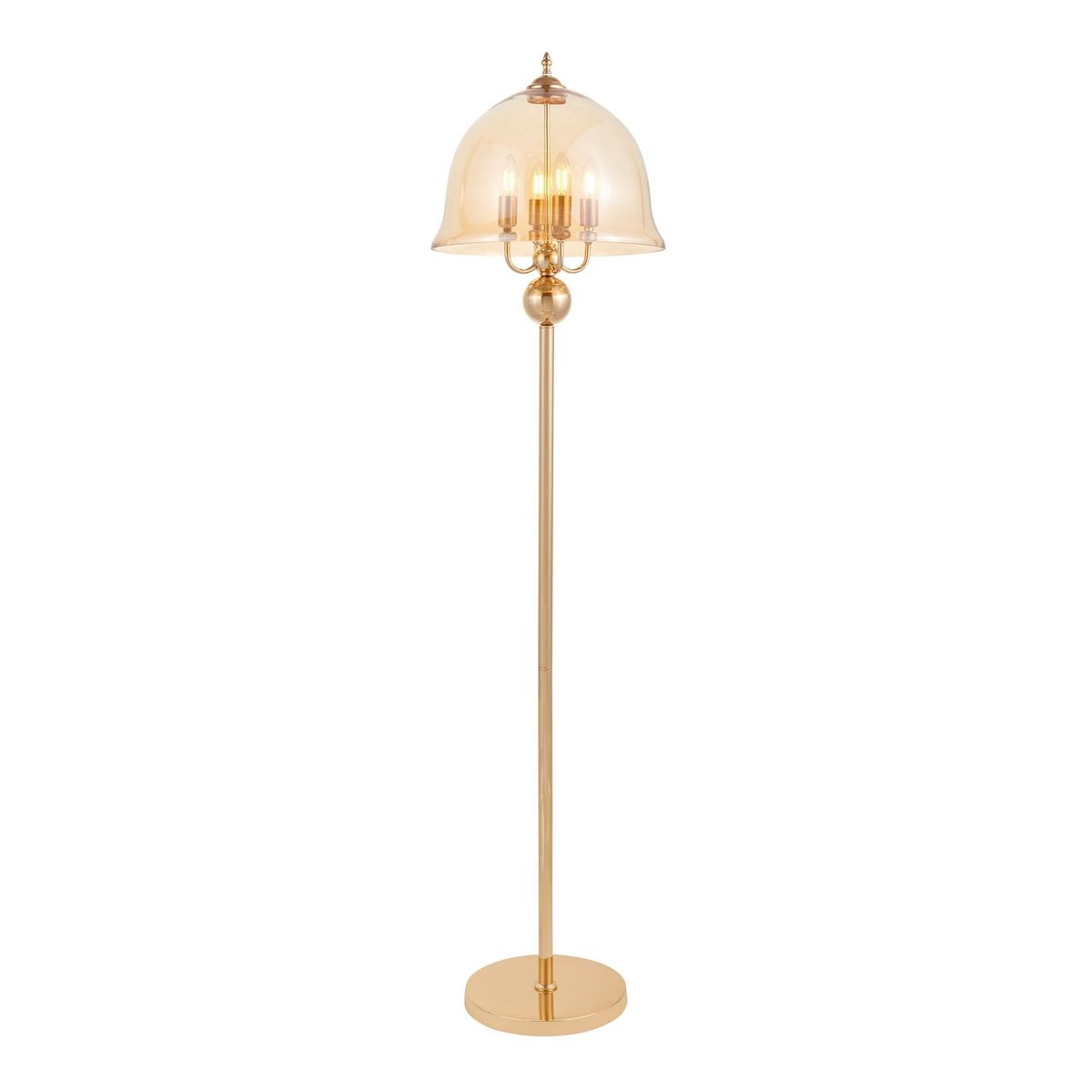 

Торшер Lumina Deco Helmetti LDF 6821-4 GD, Янтарный, LDF 6821-4 GD Helmetti